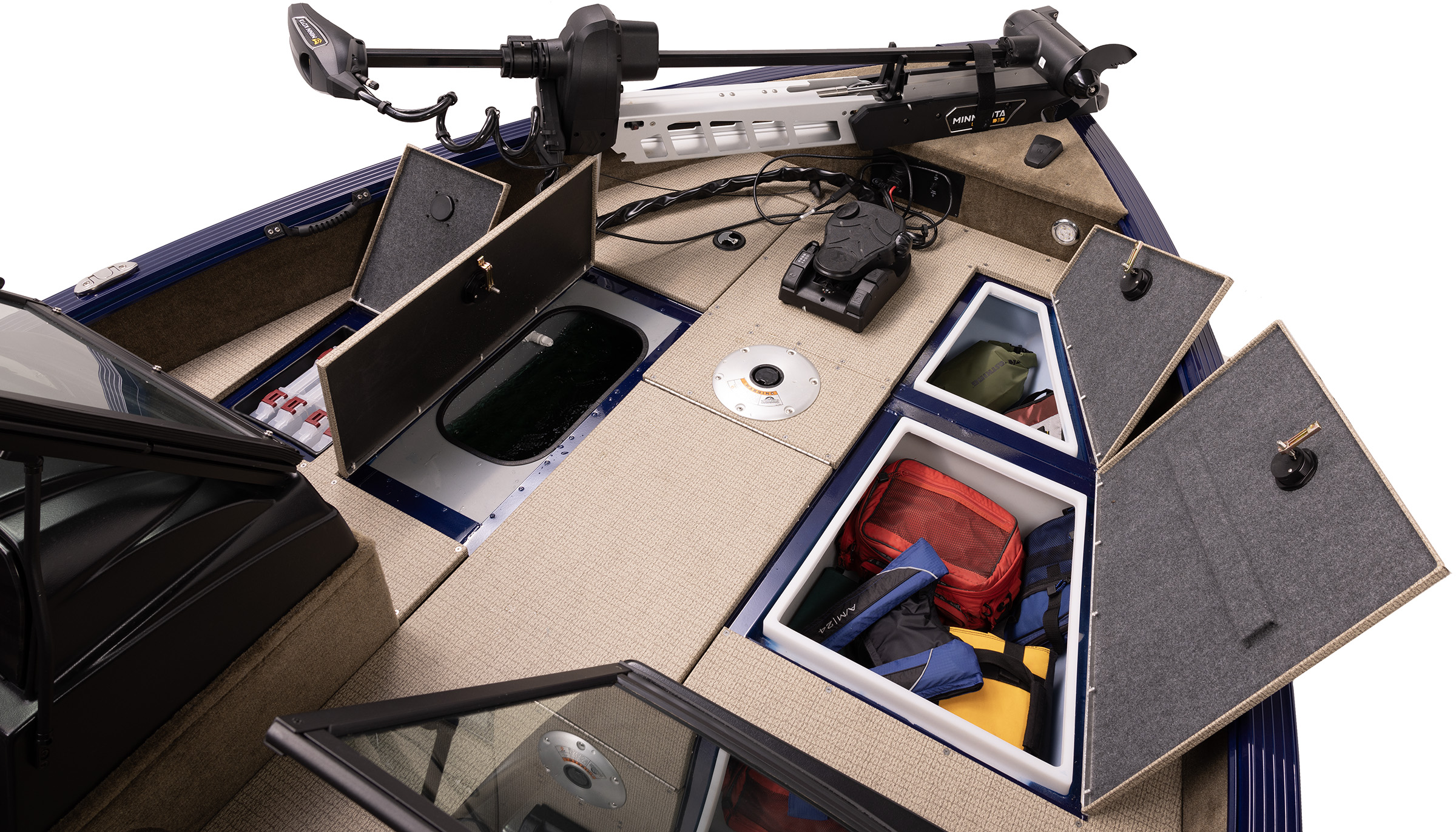 Angler V21 F Bow Storage