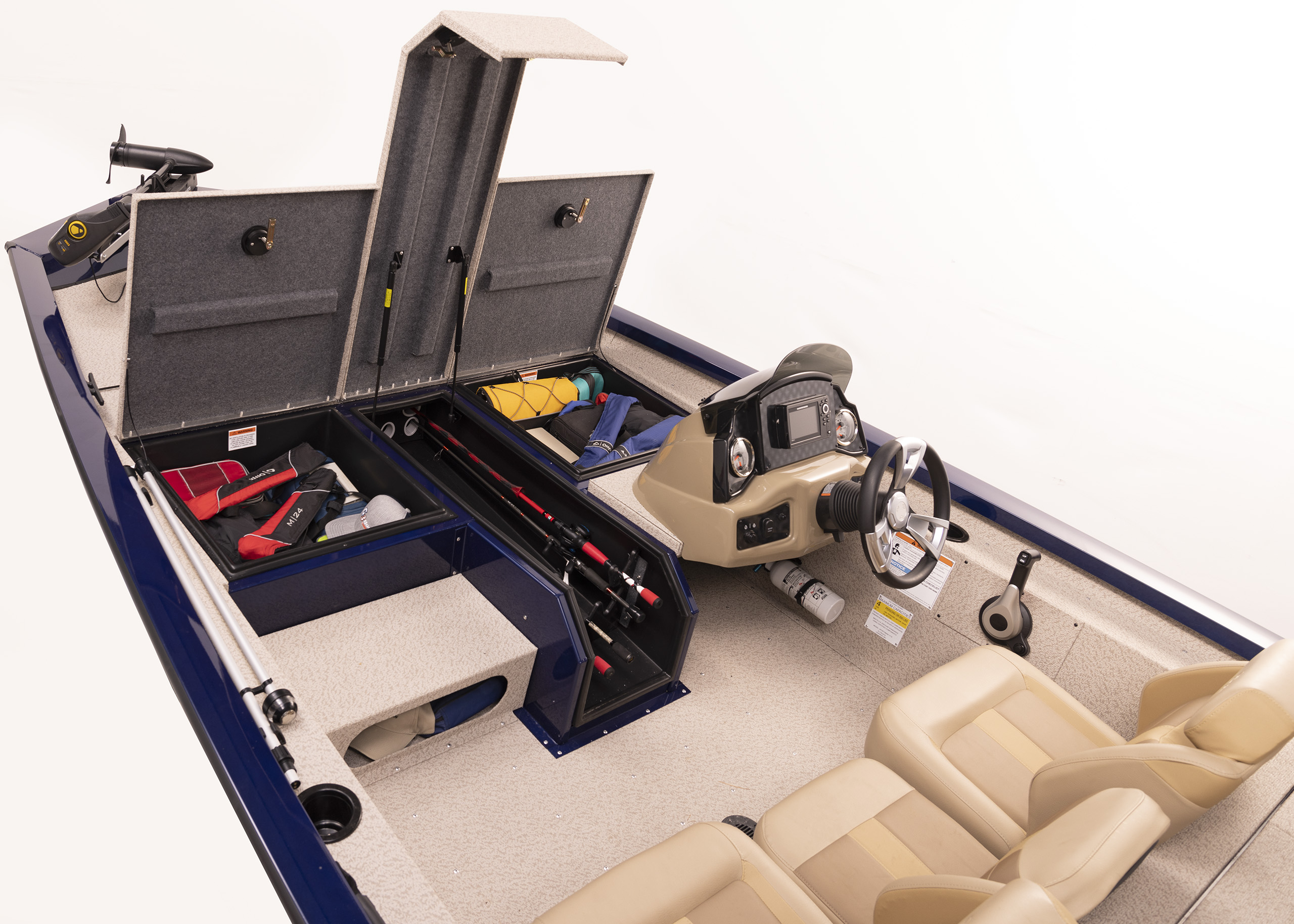 Sportsman 1710 Bow Storage